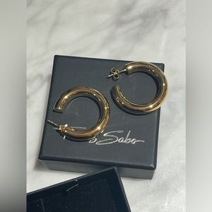 Thomas Sabo Gold Plated Hoop Earrings